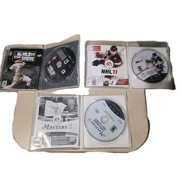 7 PlayStation 3 MLB 09 NHL 11 Tiger Wood Soccer Madden NBA Video Game - Picture 4 of 4